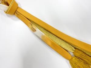 正絹　撚り房　手組帯締め